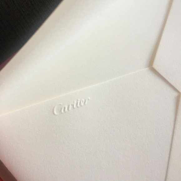 Cartier card and envelope set - Picture 4 of 4